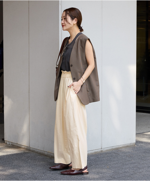 JOURNAL STANDARD パンツ 「追加」ウォッシャブルコットンリネン