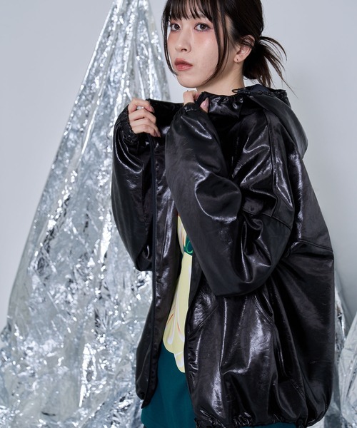 Nora Lily（ノラリリー） ブルゾン アウター 「Nora Lily」Leathery