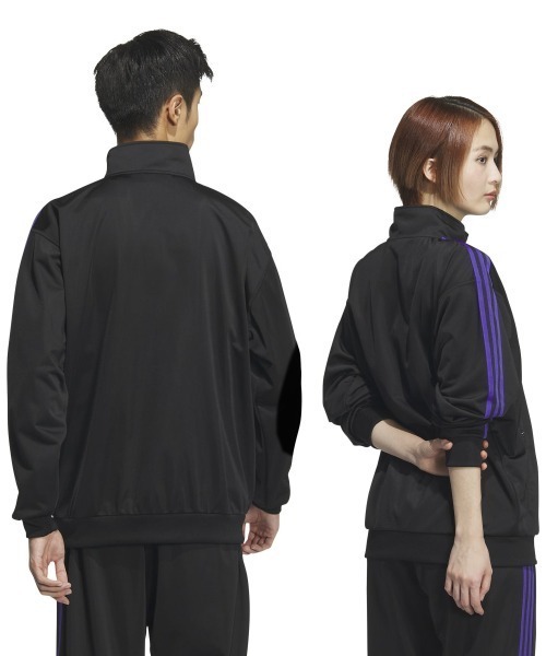 ・adidas track jacket アディダス　トラックジャケット　ジャー 90s adidas Track Jacket 紺オレンジ XL アディダス トラック