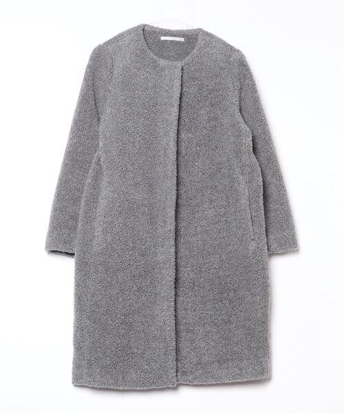 アーバンリサーチドールズ　ノーカラーコート URBAN RESEARCH DOORS（アーバンリサーチドアーズ） ノーカラーコート