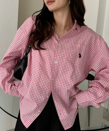 U.S. POLO ASSN. ブラウス シャツ Ada.別注// ASSN ビッグサイズ