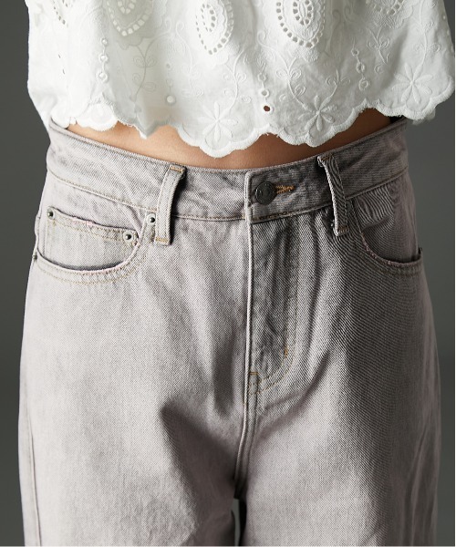 ジーンズ デニム デニムパンツ カラーオーバーダイデニムパンツ「大きいサイズ有」GEVS. レディース