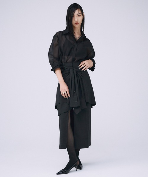 スカート JOSE MOON SHIRT LAYERD SKIRT JOSE MOON スカート SHIRT LAYERD SKIRT/シャツレイヤード