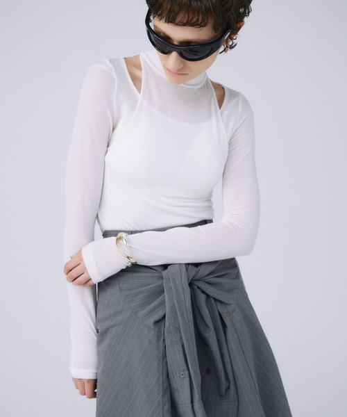 スカート JOSE MOON SHIRT LAYERD SKIRT JOSE MOON スカート SHIRT LAYERD SKIRT/シャツレイヤード