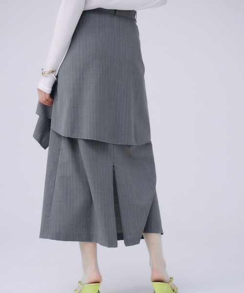 Josemoon SHIRT LAYERD SKIRT/シャツレイヤードスカート JOSE MOON スカート SHIRT LAYERD SKIRT/シャツレイヤード