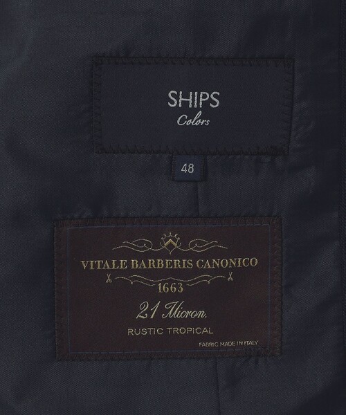 セレモニースーツ カジュアルスーツ SHIPS Colors:CANONICO  スーツ ジャケット(セットアップ対応可能) メンズの画像