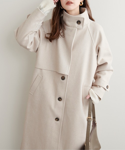 「natural couture」 コート FREE アイボリー レディース_画像3