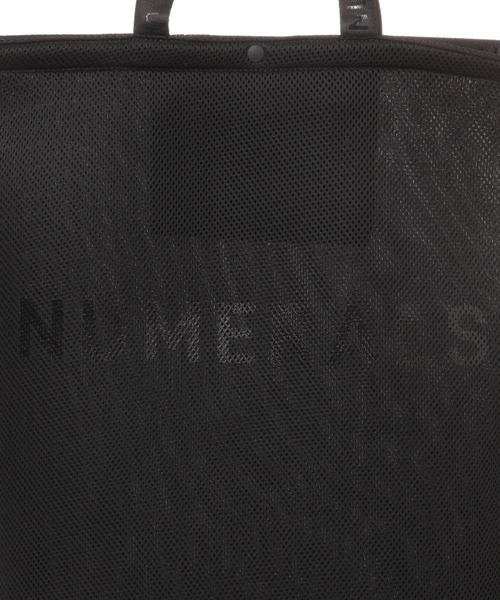 NUMERALS トートバッグ 「NUMERALS」メッシュトートバッグ