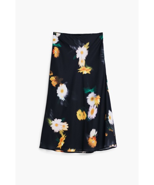 Desigual（デシグアル） スカート ブラーフラワープリント ロング
