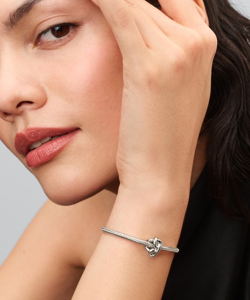 PANDORA チャーム インフィニティ ノット シルバー レディース