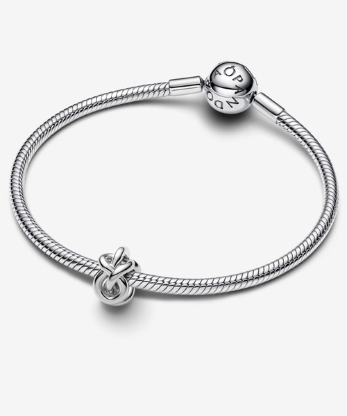PANDORA チャーム インフィニティ ノット シルバー レディース