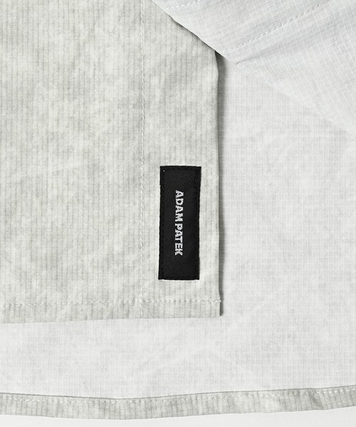 ADAM PATEK シャツ 「ADAMPATEK/アダムパテック」uneven dyeing