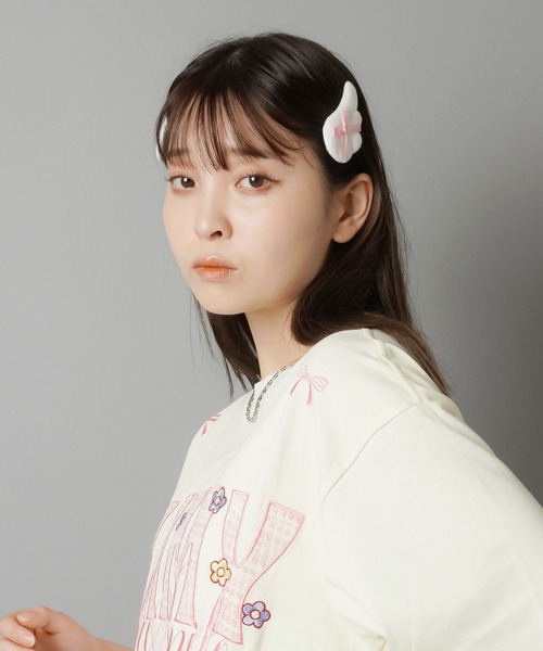 SPINNS（スピンズ） ヘアクリップ 「2個セット」天使の羽根ヘア