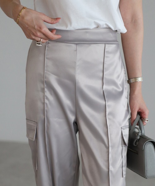 大幅お値下げ！お早めに！AP STUDIOサテンカーゴパンツ 楽天市場】カーゴパンツ オーディエンス Audience 綿麻キャンバス M-65