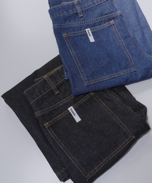 haeklowwaistwidedenimpantsローウエストデニム haek ジーンズ デニム デニムパンツ low waist wide denim pants