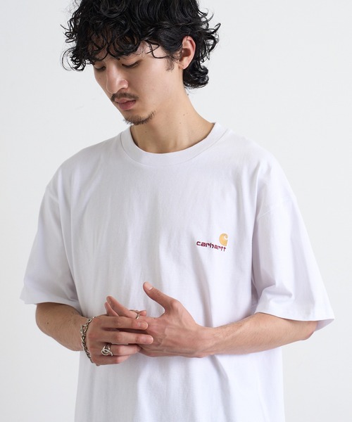 Carhartt WIP I029956 Tシャツ S/S AMERICAN SCRIPT T-SHIRT T-shirt Carhartt WIP S/S American Script T-Shirt (I029956