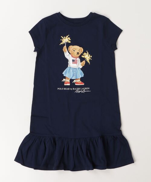 POLO RALPH LAUREN 8〜10歳  M ベア ワンピース グレー POLO RALPH LAUREN 8〜10歳 M ベア ワンピース グレー