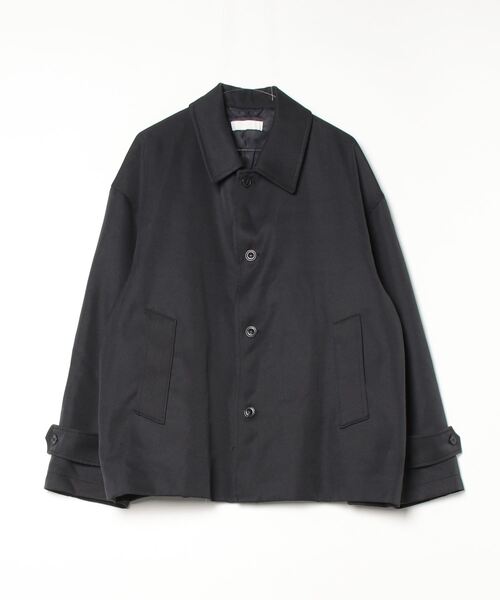 WYM LIDNM レザージャケット ARTIFICIAL GRAIN MILITARY BLOUSON（ブルゾン）｜WYM LIDNM