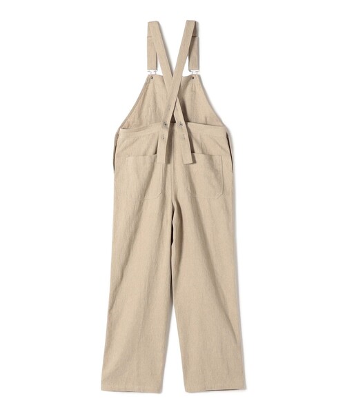 SHIPS（シップス） サロペット オーバーオール 「手洗い可能」麻