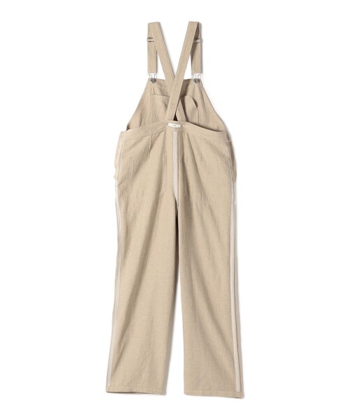 SHIPS（シップス） サロペット オーバーオール 「手洗い可能」麻