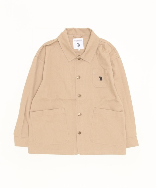 U.S. POLO ASSN. ベージュ ジャケット M スウィングトップ SETUP7｜U.S. POLO ASSN./90's ヘビーツイルドリズラー