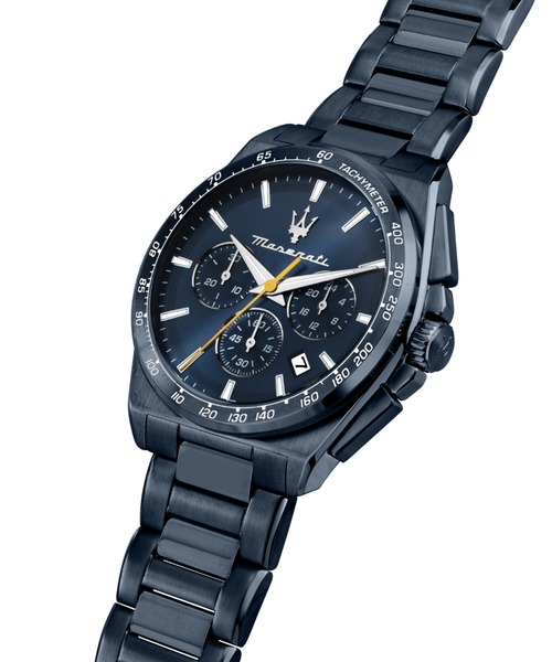 マセラティMaserati 純正men's Watch 腕時計 正規品 純正ショッパー付き マセラティ 腕時計 メンズ ブラック
