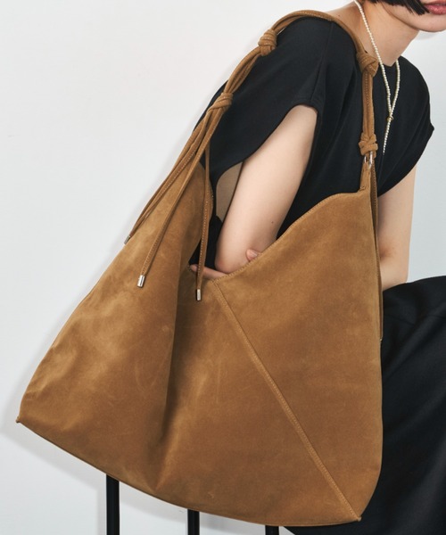 トートバッグ LE VERNIS(ル・ベルニ) 「A4サイズ対応」Knot handle bag レディースの画像