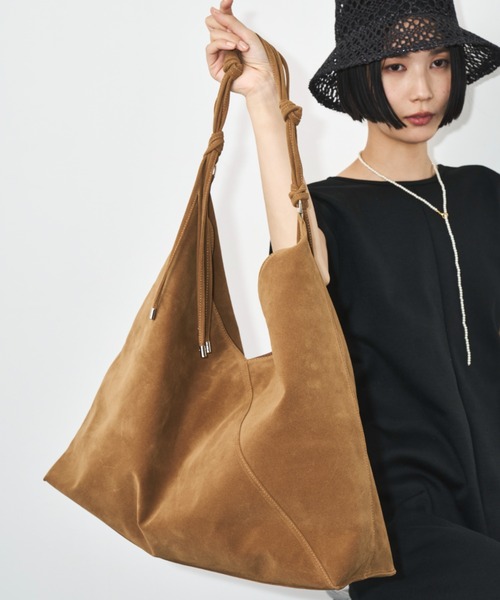 トートバッグ LE VERNIS(ル・ベルニ) 「A4サイズ対応」Knot handle bag レディースの画像