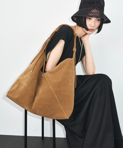 トートバッグ LE VERNIS(ル・ベルニ) 「A4サイズ対応」Knot handle bag レディースの画像