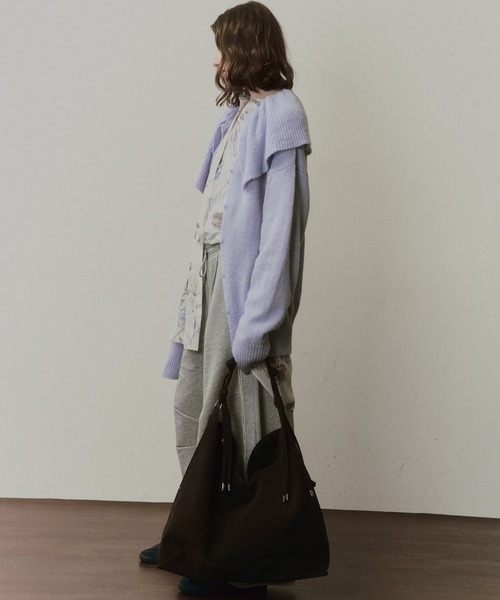 トートバッグ LE VERNIS(ル・ベルニ) 「A4サイズ対応」Knot handle bag レディースの画像