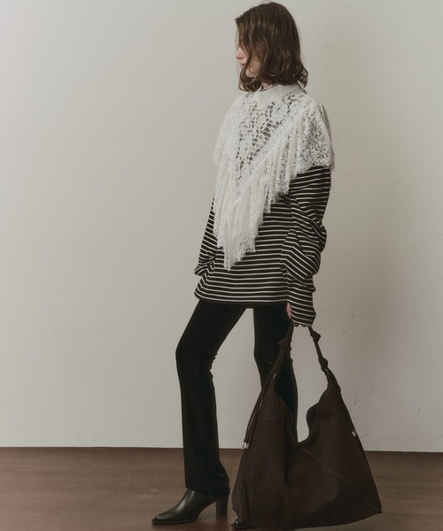 トートバッグ LE VERNIS(ル・ベルニ) 「A4サイズ対応」Knot handle bag レディースの画像