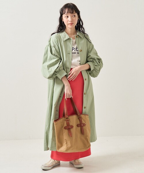 FREAK'S STORE（フリークスストア） ステンカラーコート フリ- ブルー