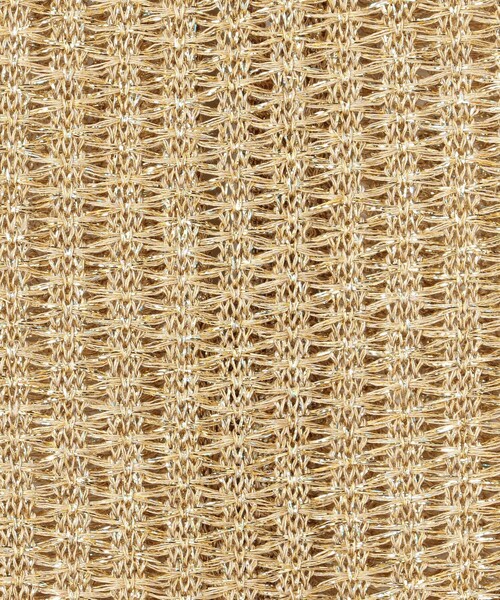 BACCA（バッカ） ニット セーター オーロラフィルム リネンベスト