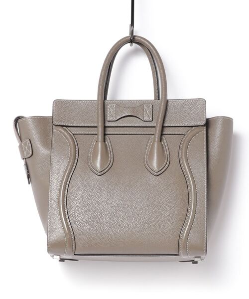CELINE グレー トートバッグ CELINE - 美品 CELINE ビッグバッグ スモール グレー トート