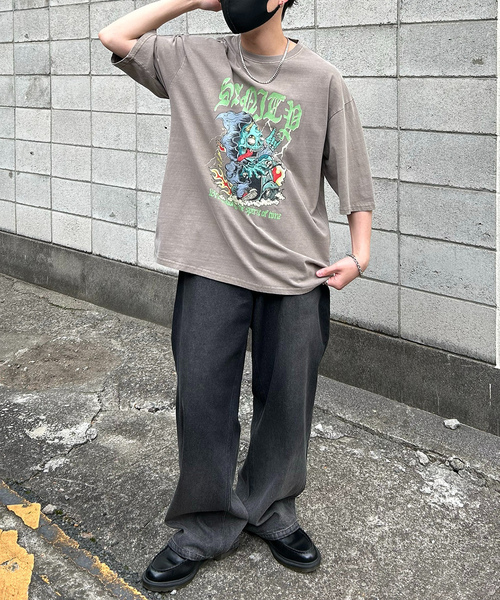 「Confirm」 半袖Tシャツ M グレー系その他6 メンズ
