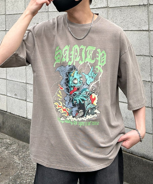 「Confirm」 半袖Tシャツ M グレー系その他6 メンズ