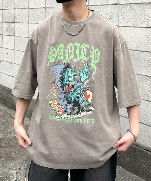 「Confirm」 半袖Tシャツ M グレー系その他6 メンズ