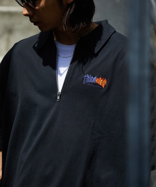「THRASHER」 半袖Tシャツ LARGE ブラック メンズ