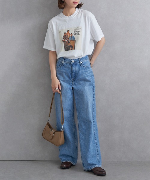 tシャツ 「THE FINAL VIEW」The Beatles / ビートルズ ピグメント プリントTシャツ レディース メンズ THE FINAL VIEW tシャツ 「THE VIEW」The Beatles / ビートルズ