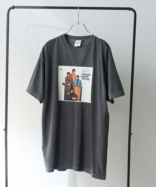 tシャツ 「THE FINAL VIEW」The Beatles / ビートルズ ピグメント プリントTシャツ レディース メンズ THE FINAL VIEW tシャツ 「THE VIEW」The Beatles / ビートルズ