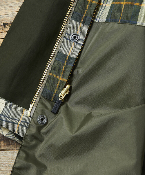 ブルゾン アウター Barbour/バブアー 別注 BEDALE OS Sleeve メンズの画像