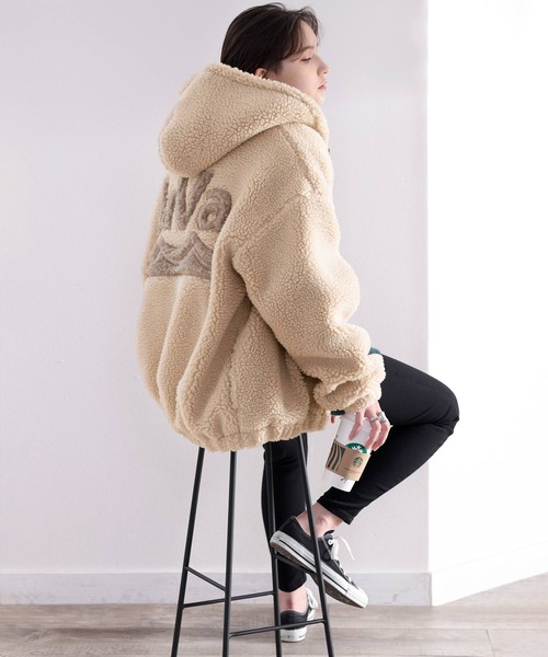 「Java」 ブルゾン MEDIUM ベージュ レディース_画像2