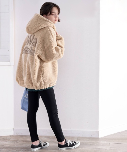 「Java」 ブルゾン MEDIUM ベージュ レディース_画像9