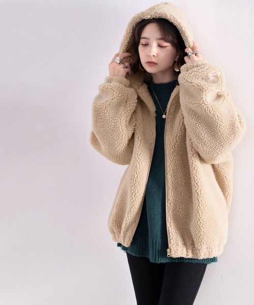 「Java」 ブルゾン MEDIUM ベージュ レディース_画像10