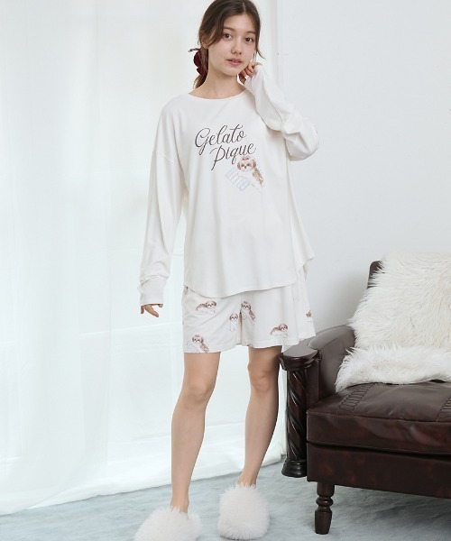 gelato pique（ジェラートピケ） パジャマ ルームウェア シーズー柄