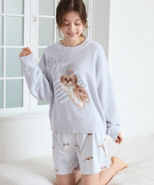 gelato pique（ジェラートピケ） パジャマ ルームウェア シーズー柄