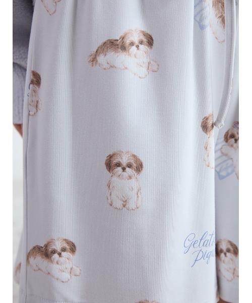 gelato pique（ジェラートピケ） パジャマ ルームウェア シーズー柄