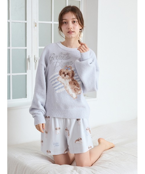 gelato pique（ジェラートピケ） パジャマ ルームウェア シーズー柄