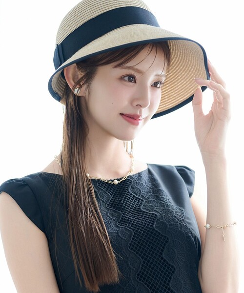 TOCCA（トッカ） 帽子 ハット HALF BRIM RIBBON HAT ブレードハット