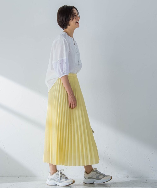 「LAUTREAMONT」 7分袖ブラウス 9号 ホワイト レディース_画像9